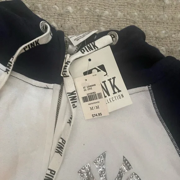 NWT PINK YANKEES MED Hoodie!! / like new SMALL Tank - Picture 10 of 14